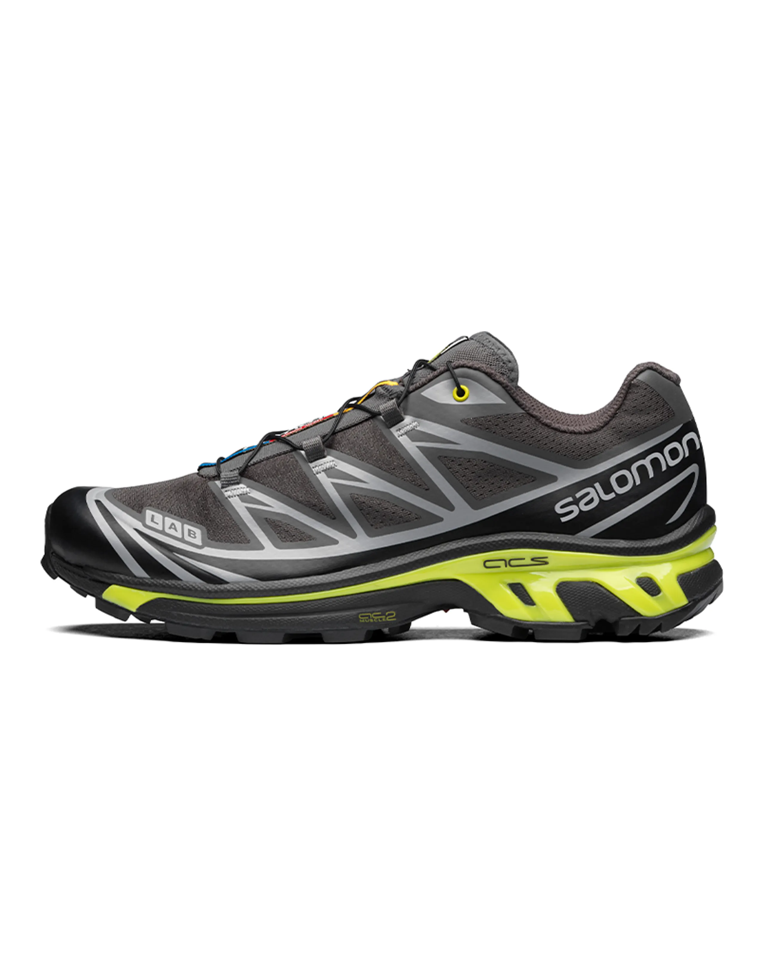 SALOMON XT 6 'Brown Neon Green'