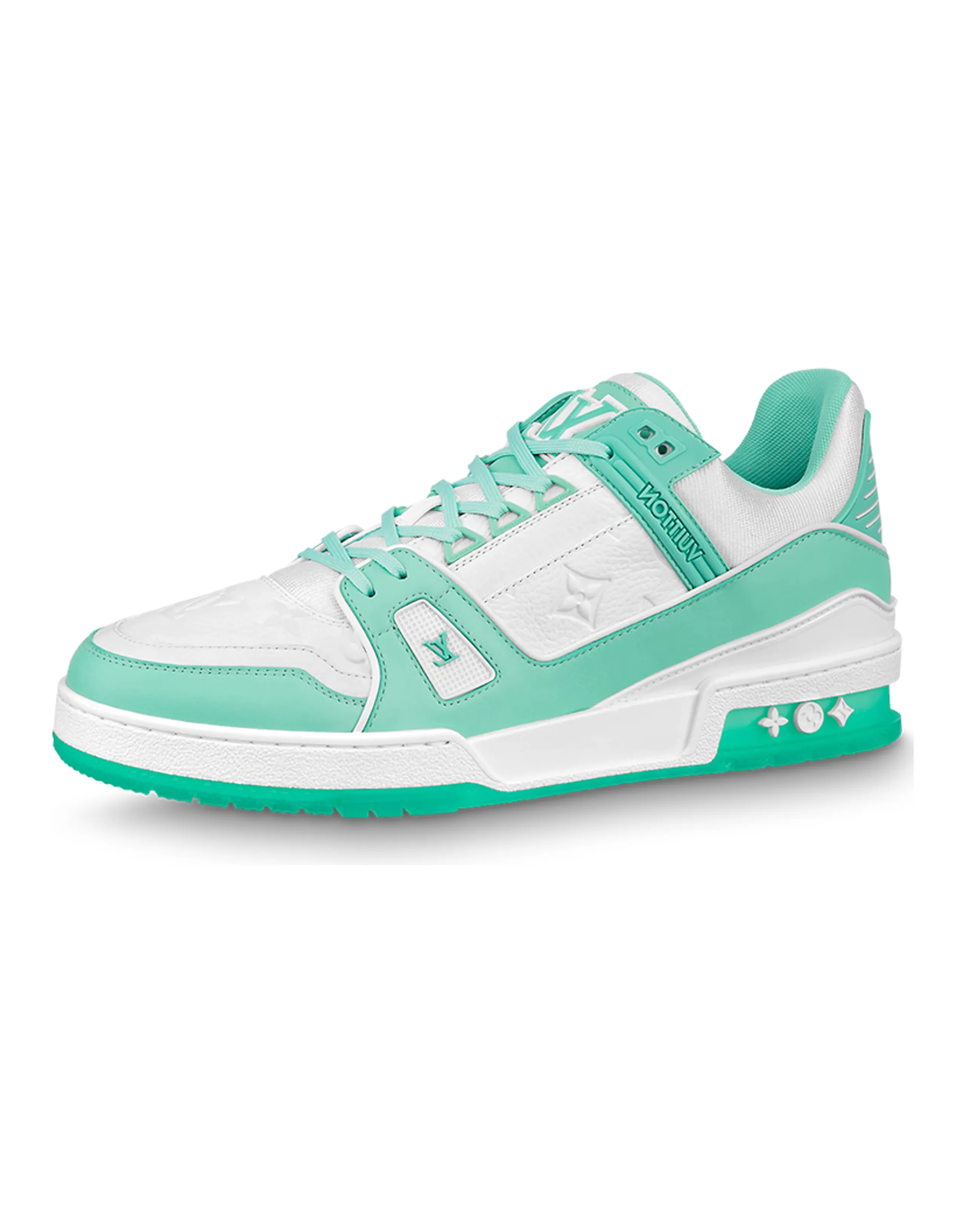LOUIS VUITTON Trainer Sneakers 'Teal White'