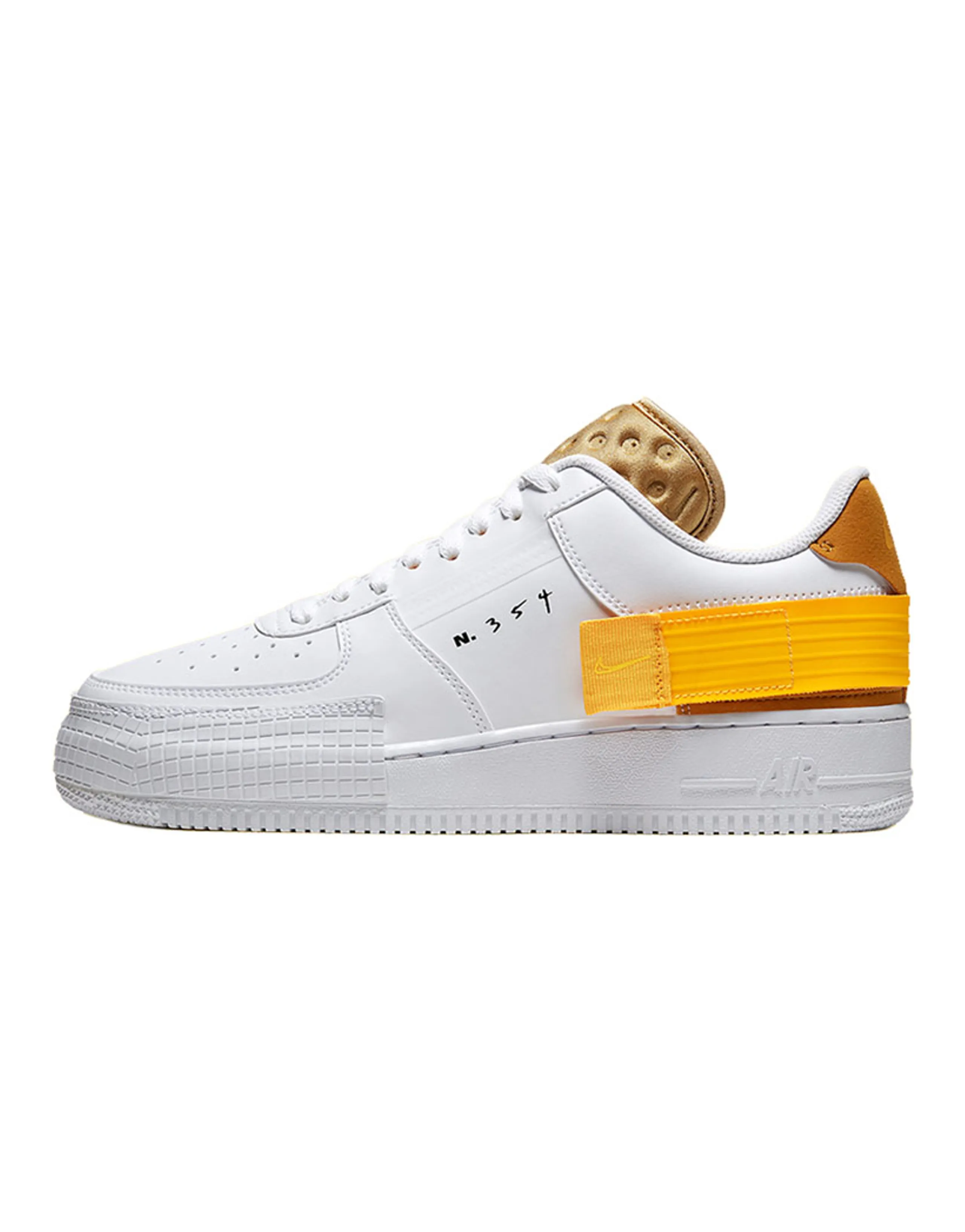 Nike Air Force 1 Type White Gold