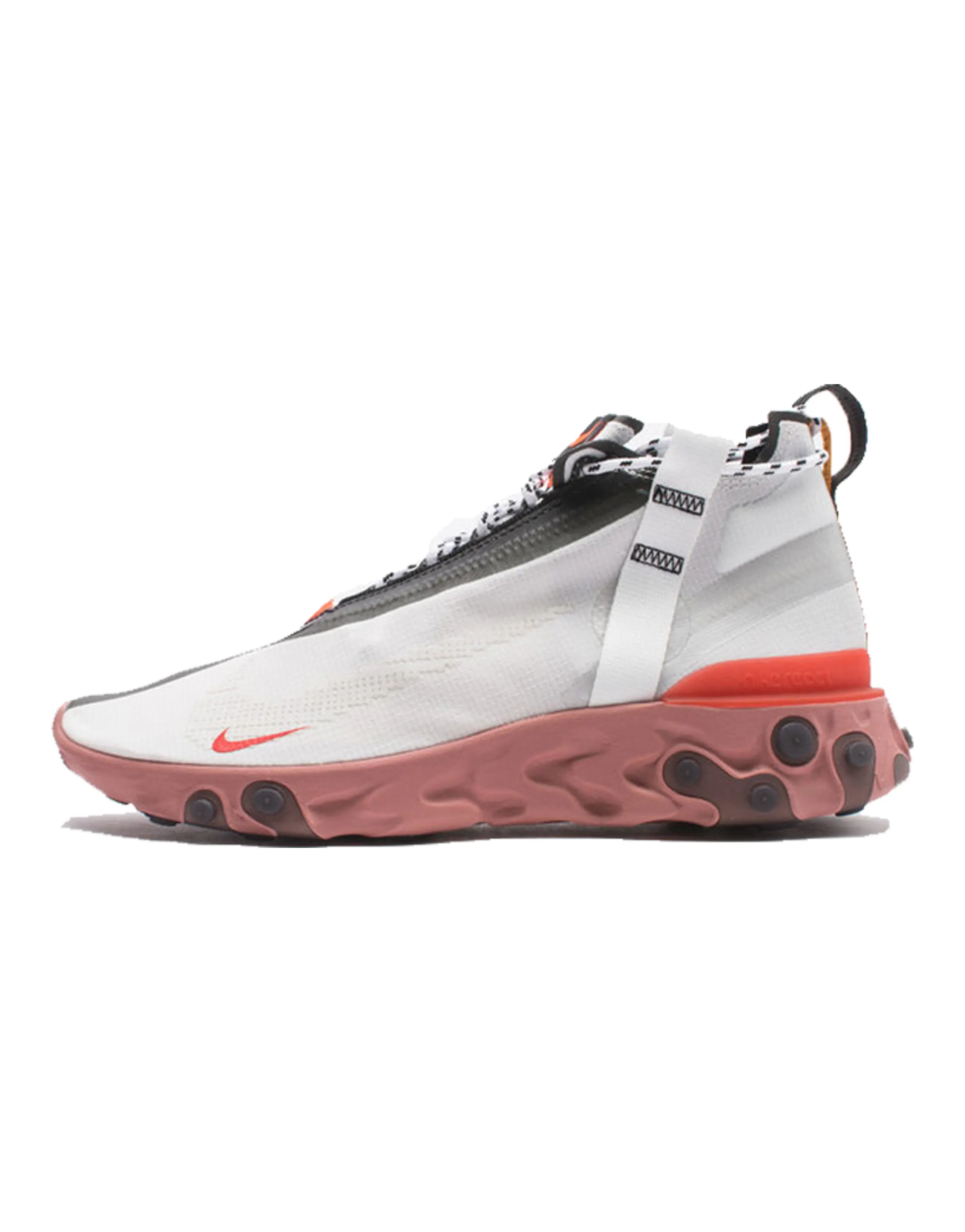 Nike React Runner Mid Wr Ispa White Light Crimson