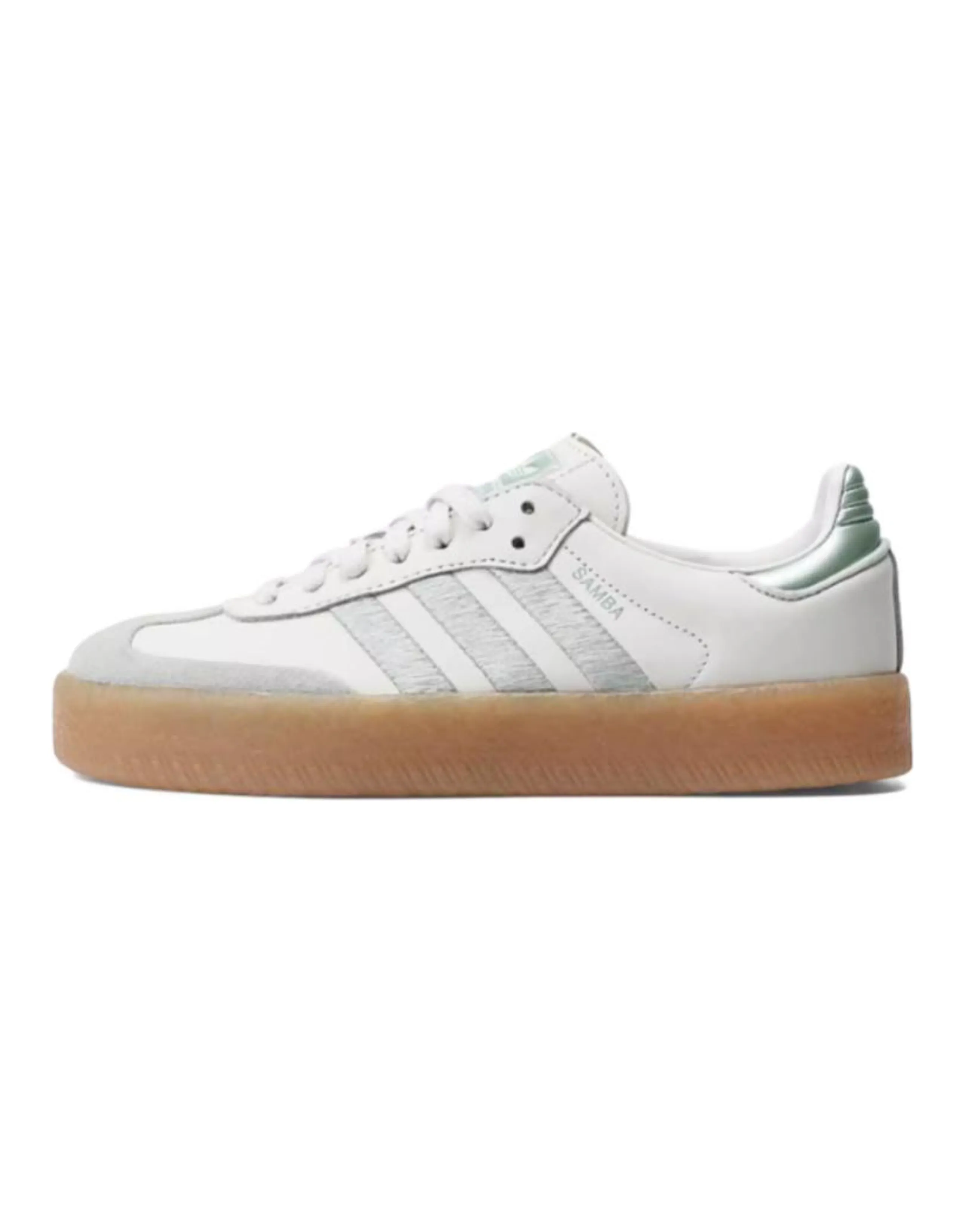 Sambae Women's Adidas 'Off White Lime Green Gum' Women's