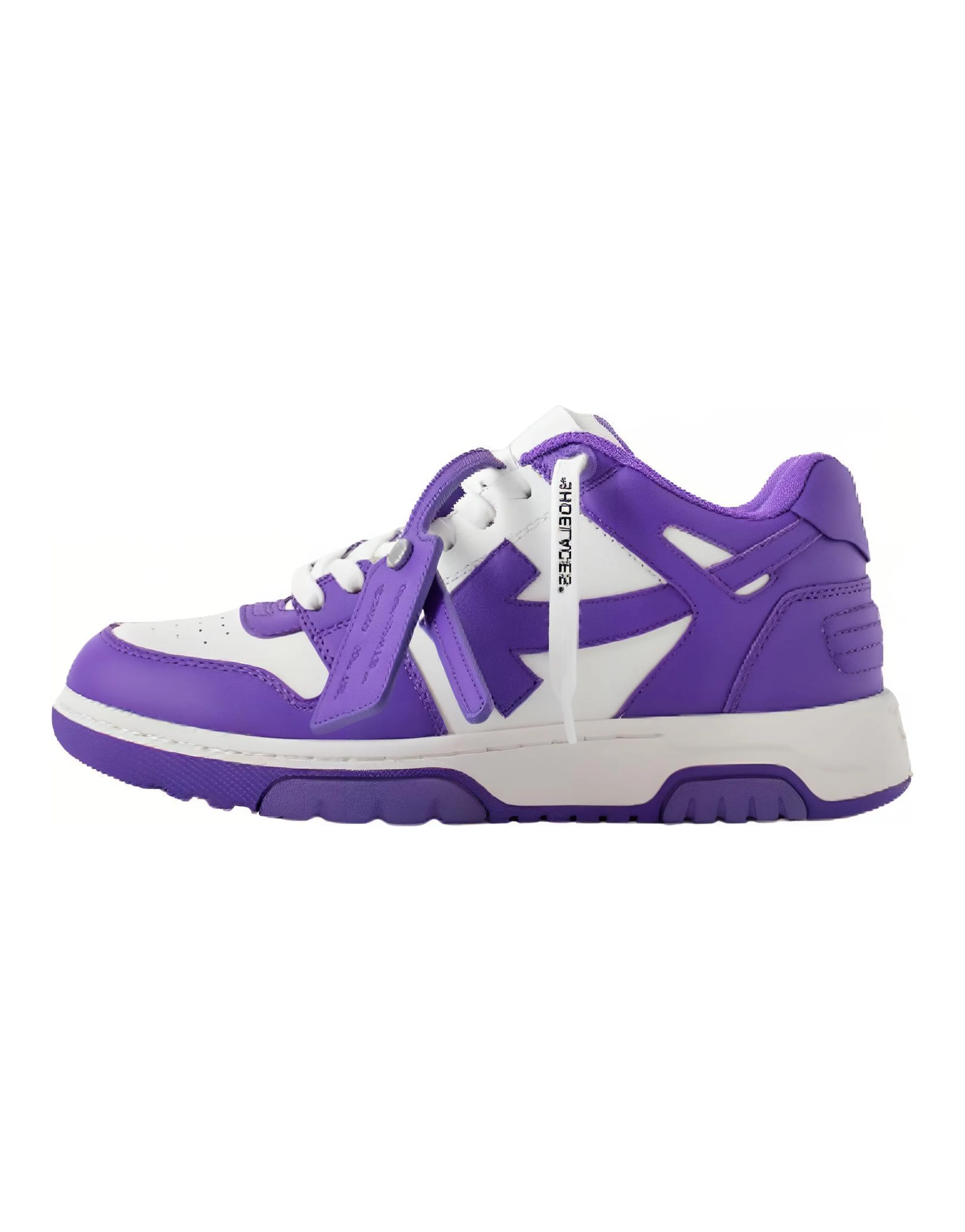 OFF WHITE Out Of Office Low Top Sneaker 'Purple White' Women's