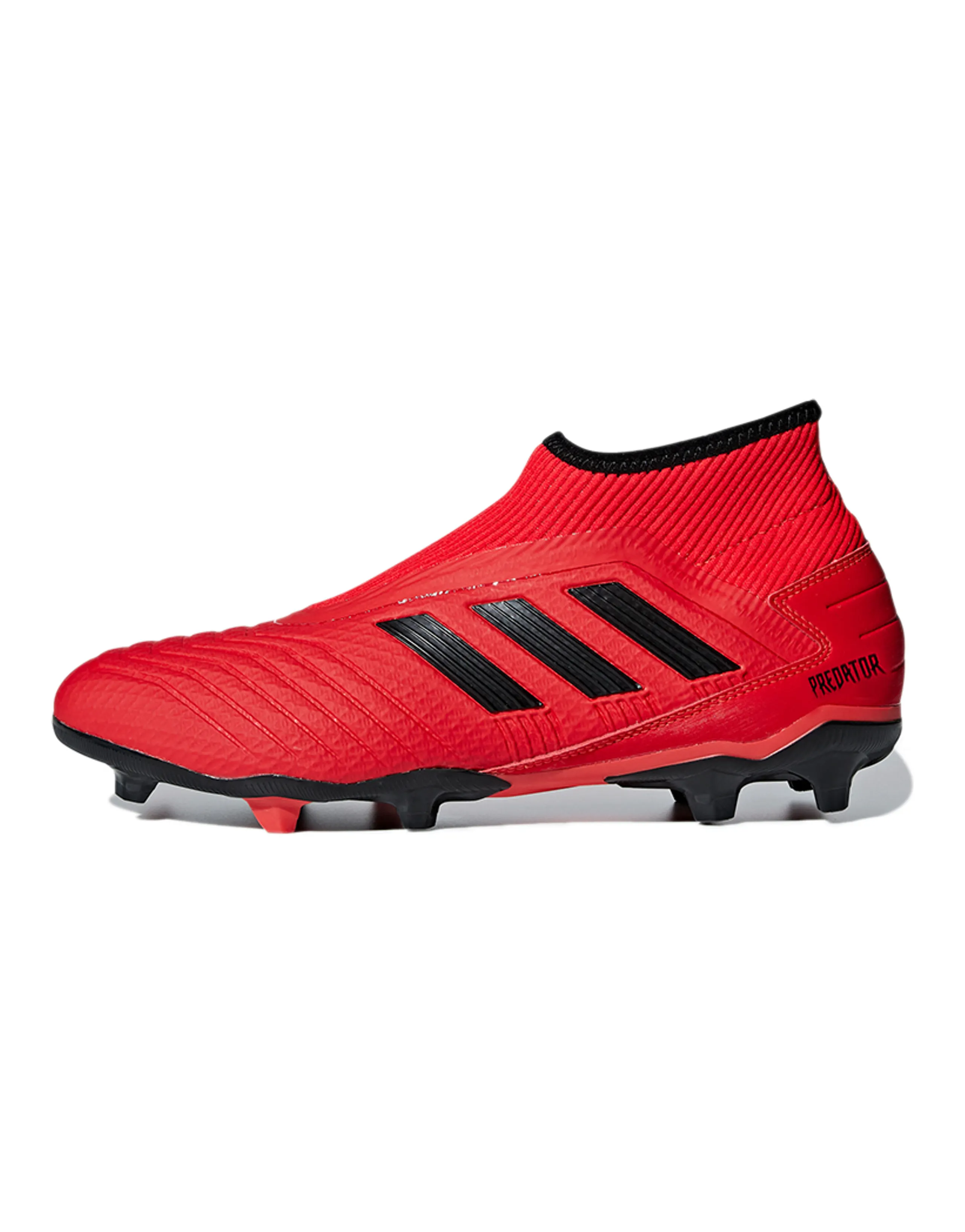 adidas Predator 19.3 Laceless FG 'Active Red Black'
