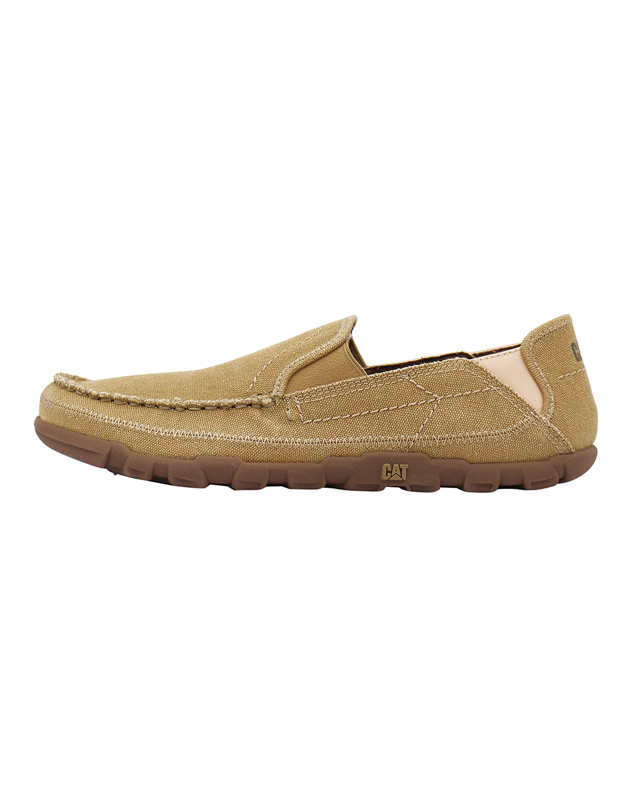 CAT Fabric Trendy Comfortable Fashion Versatile Casual Shoes Men's Khaki