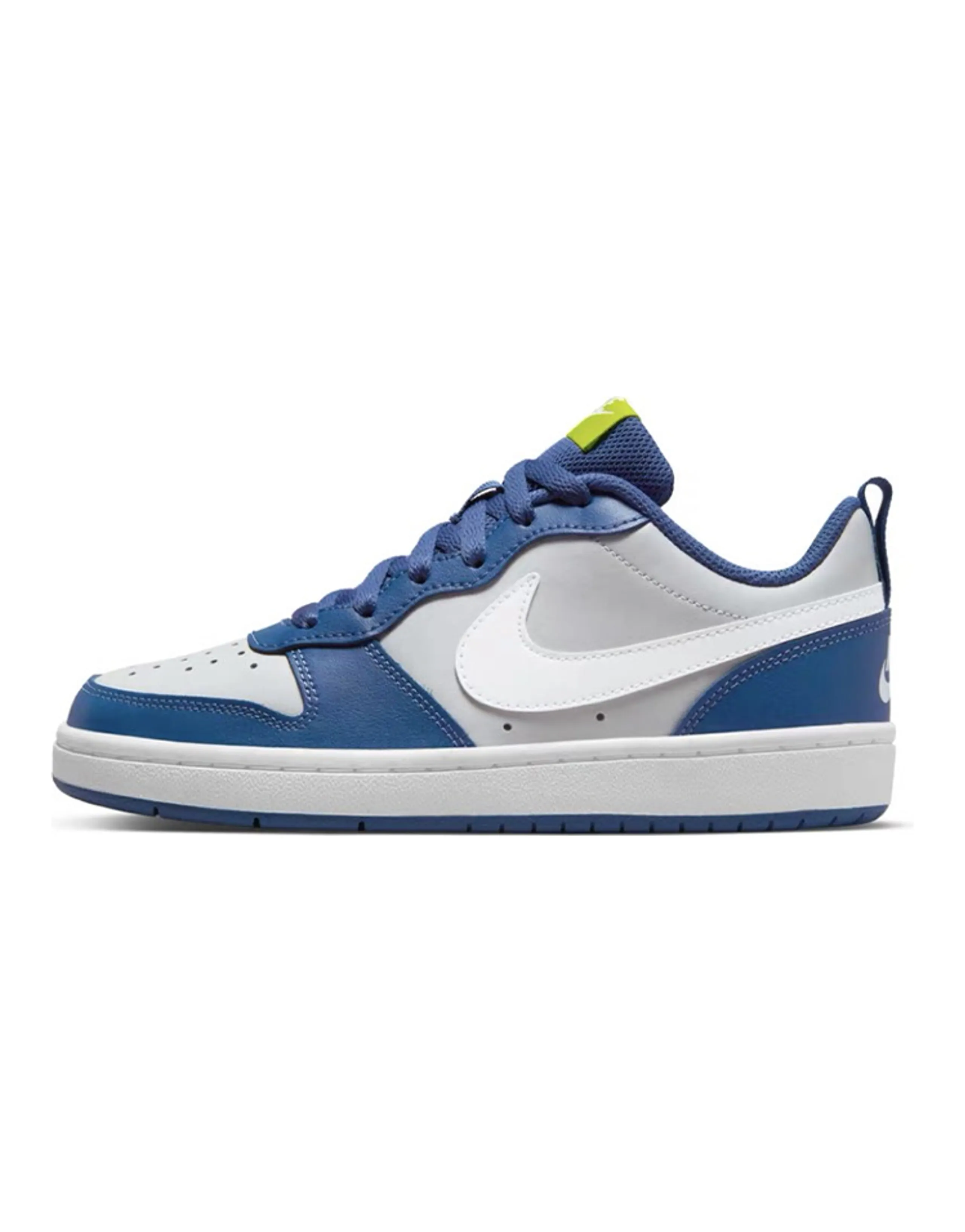 Nike Court Borough Low Grey Fog Mystic Navy GS