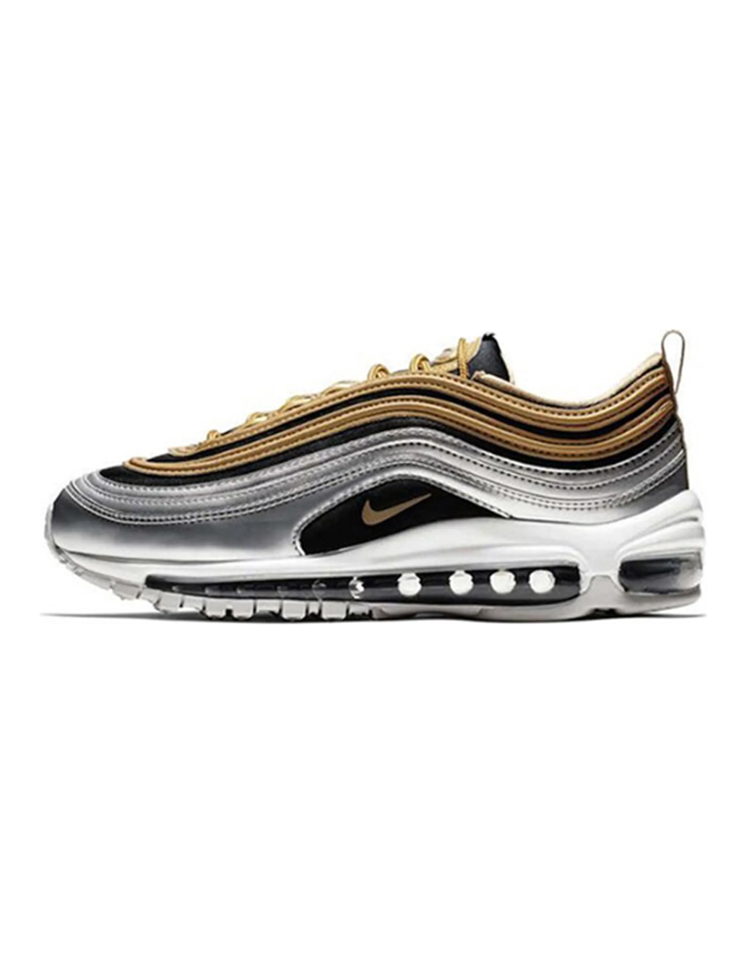 Nike Air Max 97 Metallic Gold Black Women's