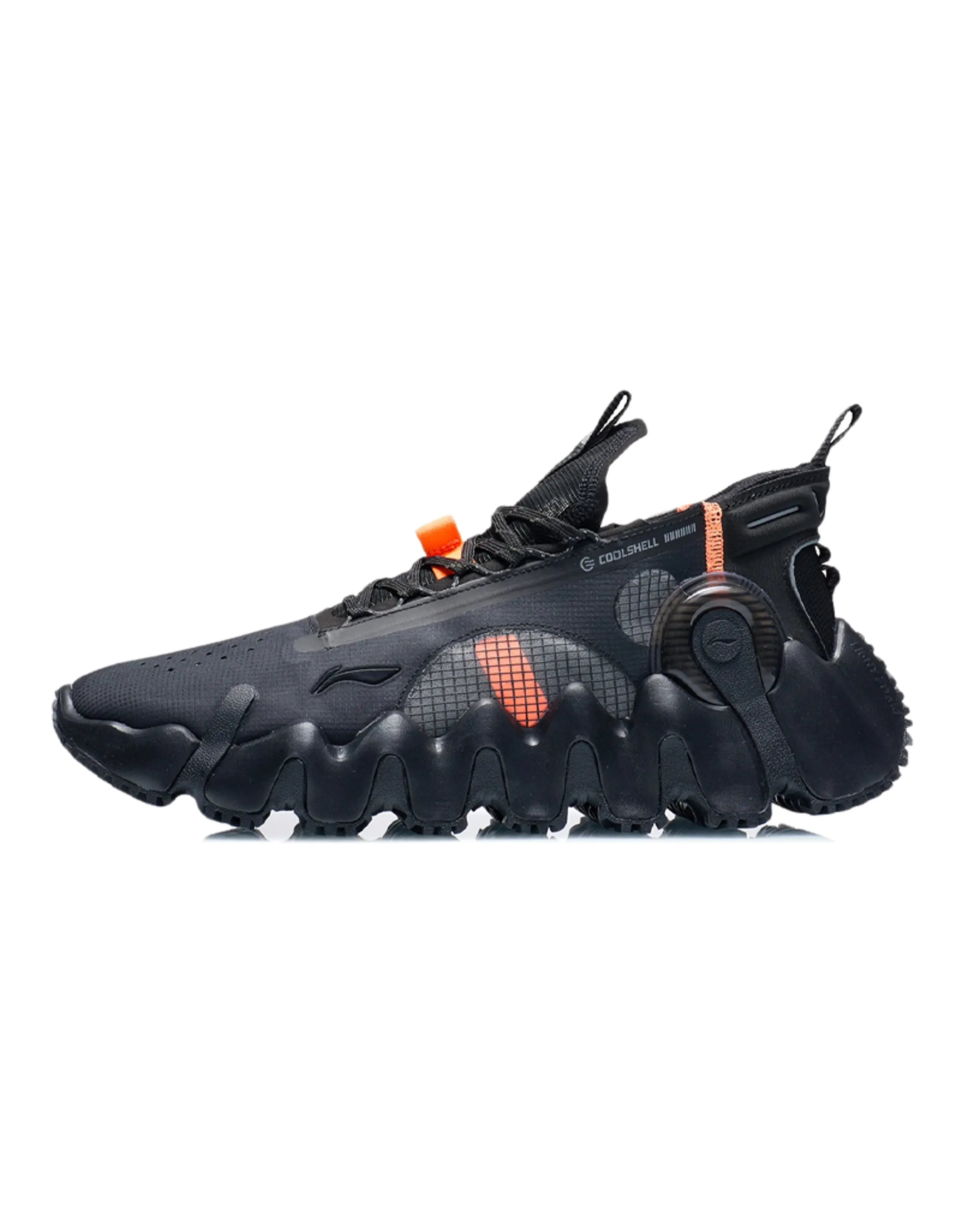 LINING Wu Xing 2 Lite Vintage Basketball Shoes Men Low-Top Black