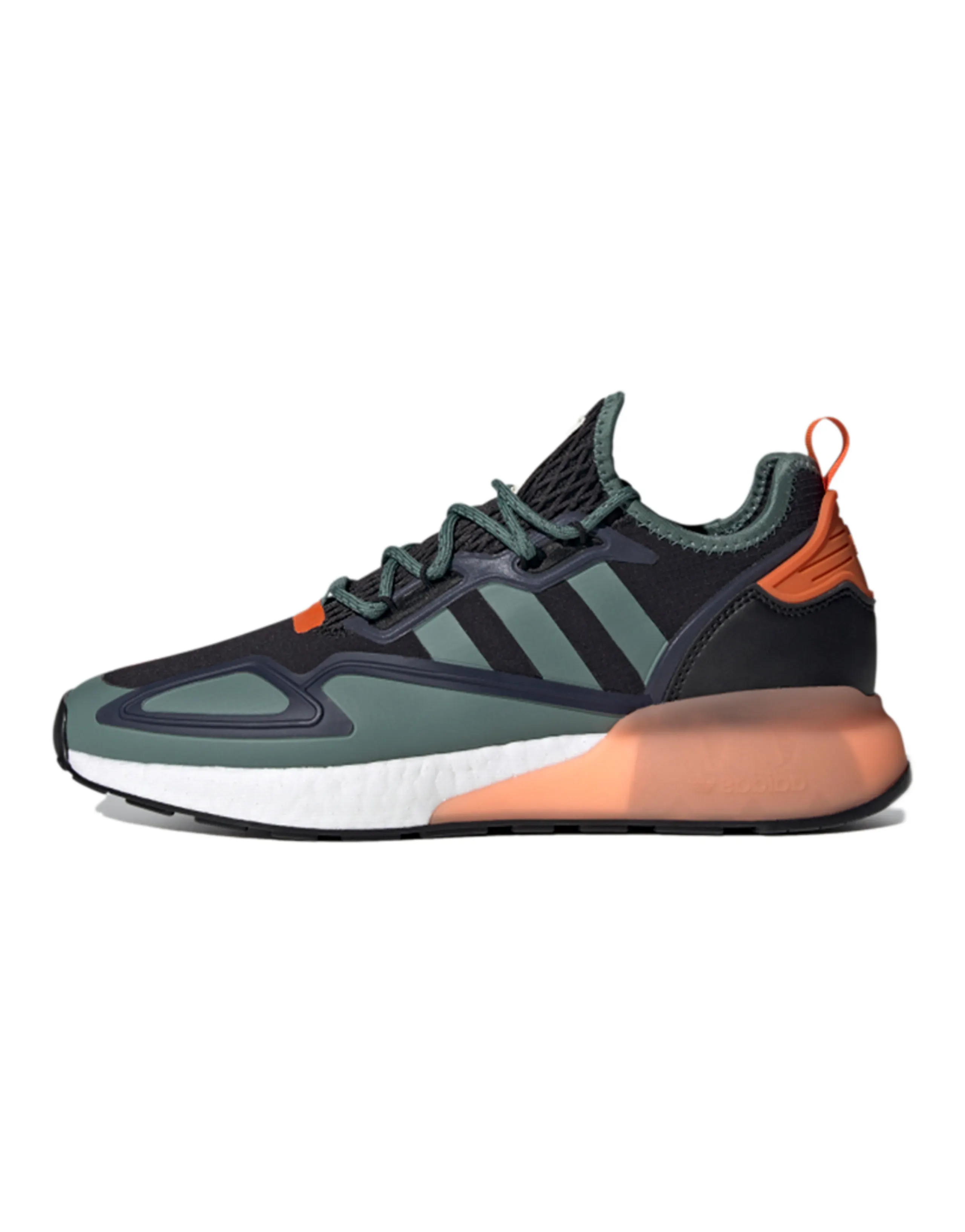 Adidas Originals Zx 2K Boost Black Tech Emerald