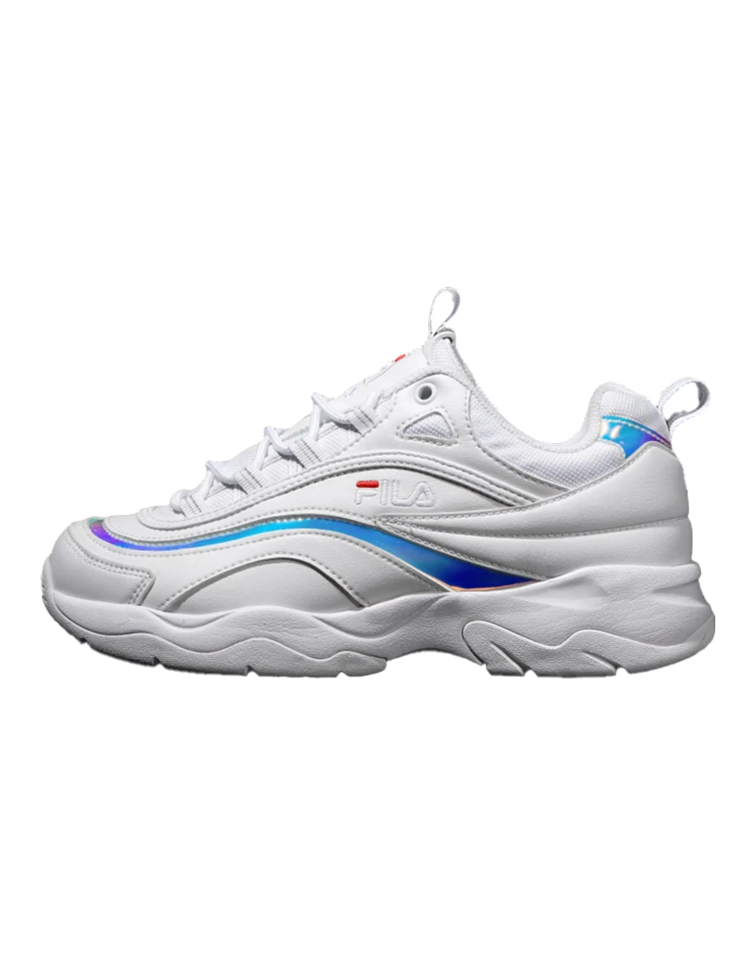 FILA Ray Prism Retro Running Shoes White/Blue