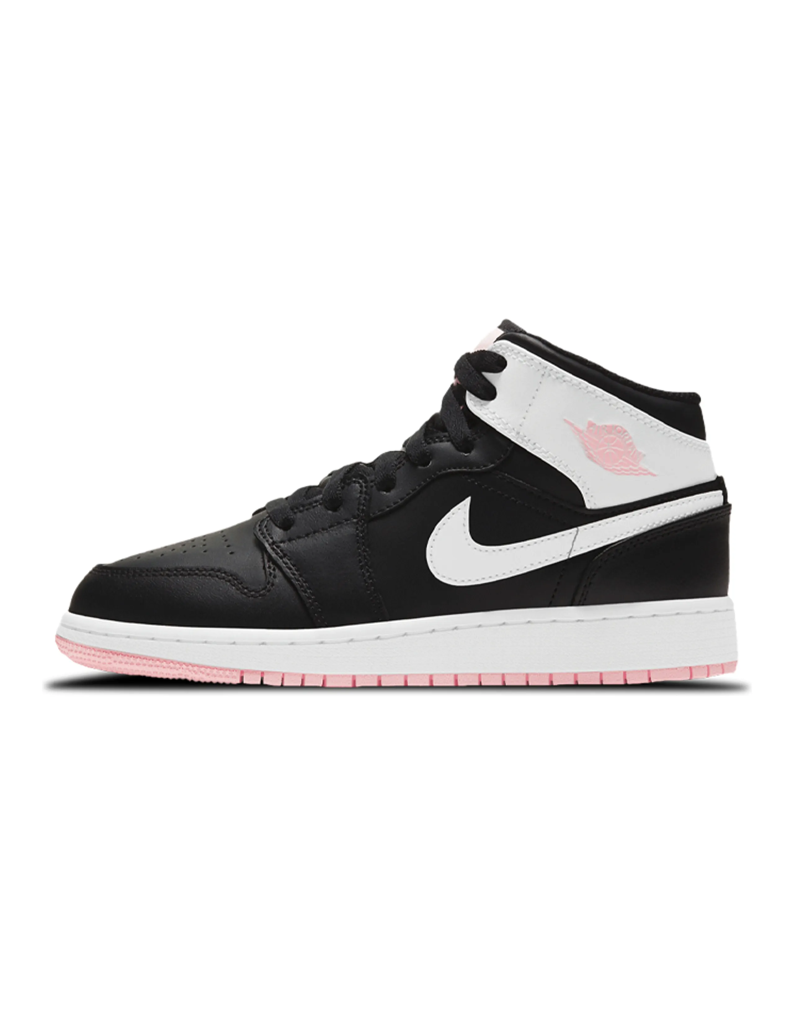 Jordan 1 Mid 'Arctic Pink Black' GS