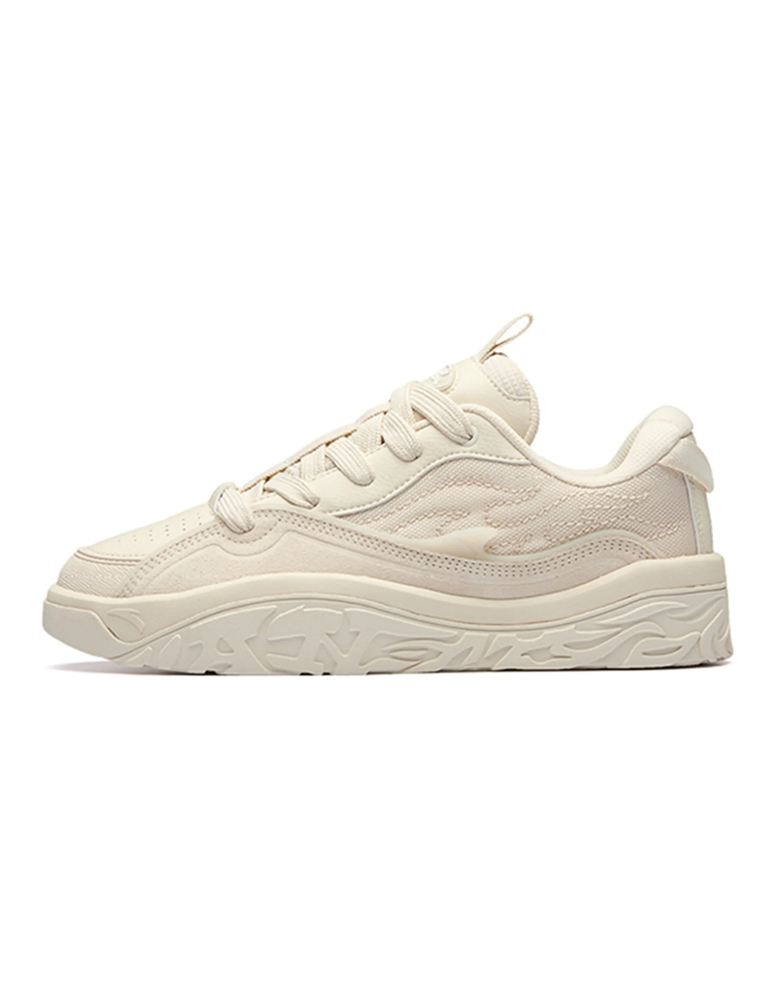 Anta Hot Height Increasing Low-Top Skateboard Shoes Men's Muddy Sandy Gray
