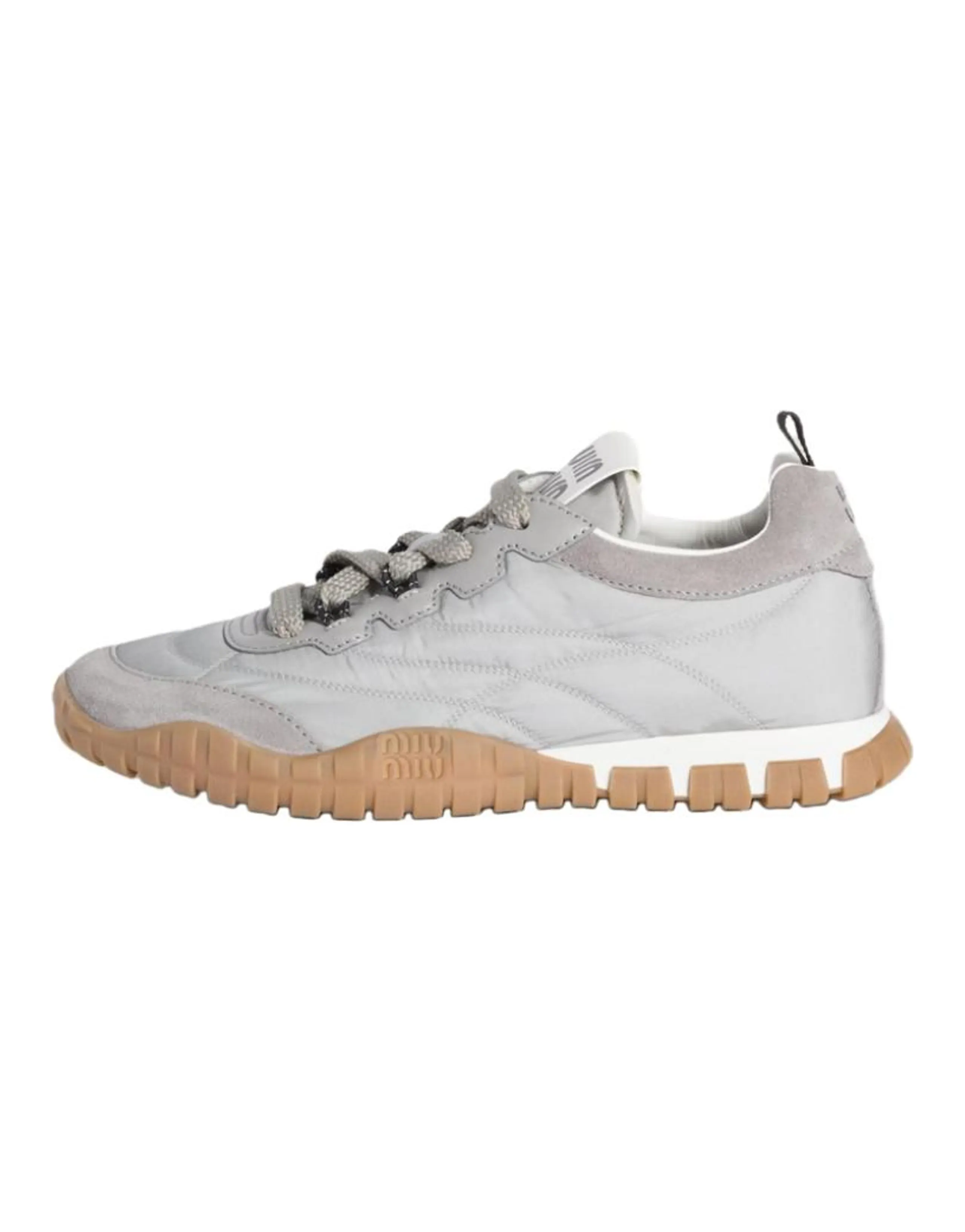 MIU MIU Low Top Casual Shoes Women's Gray