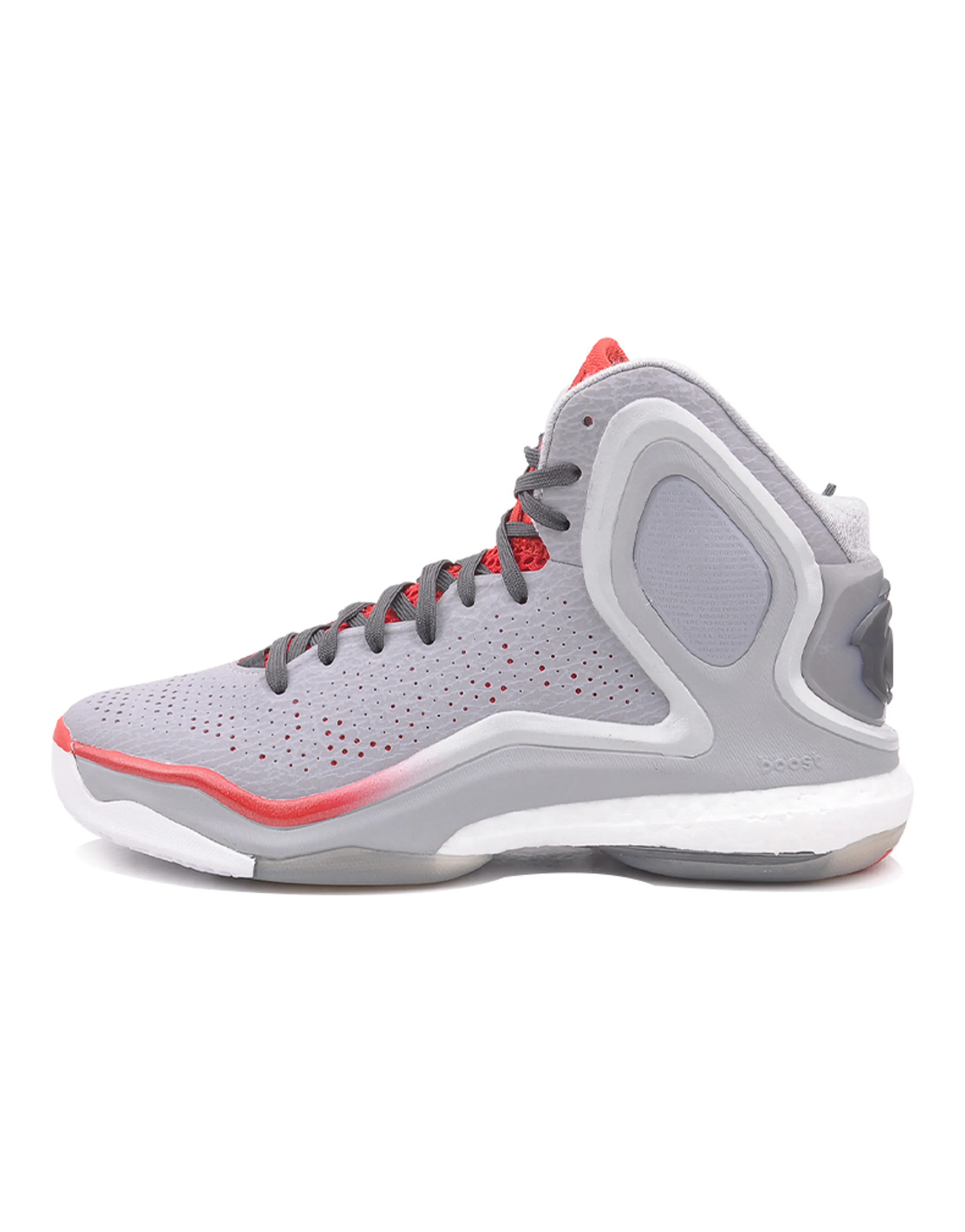 Adidas D Rose 5 Boost 'Clear Onix Scarlet Wht'