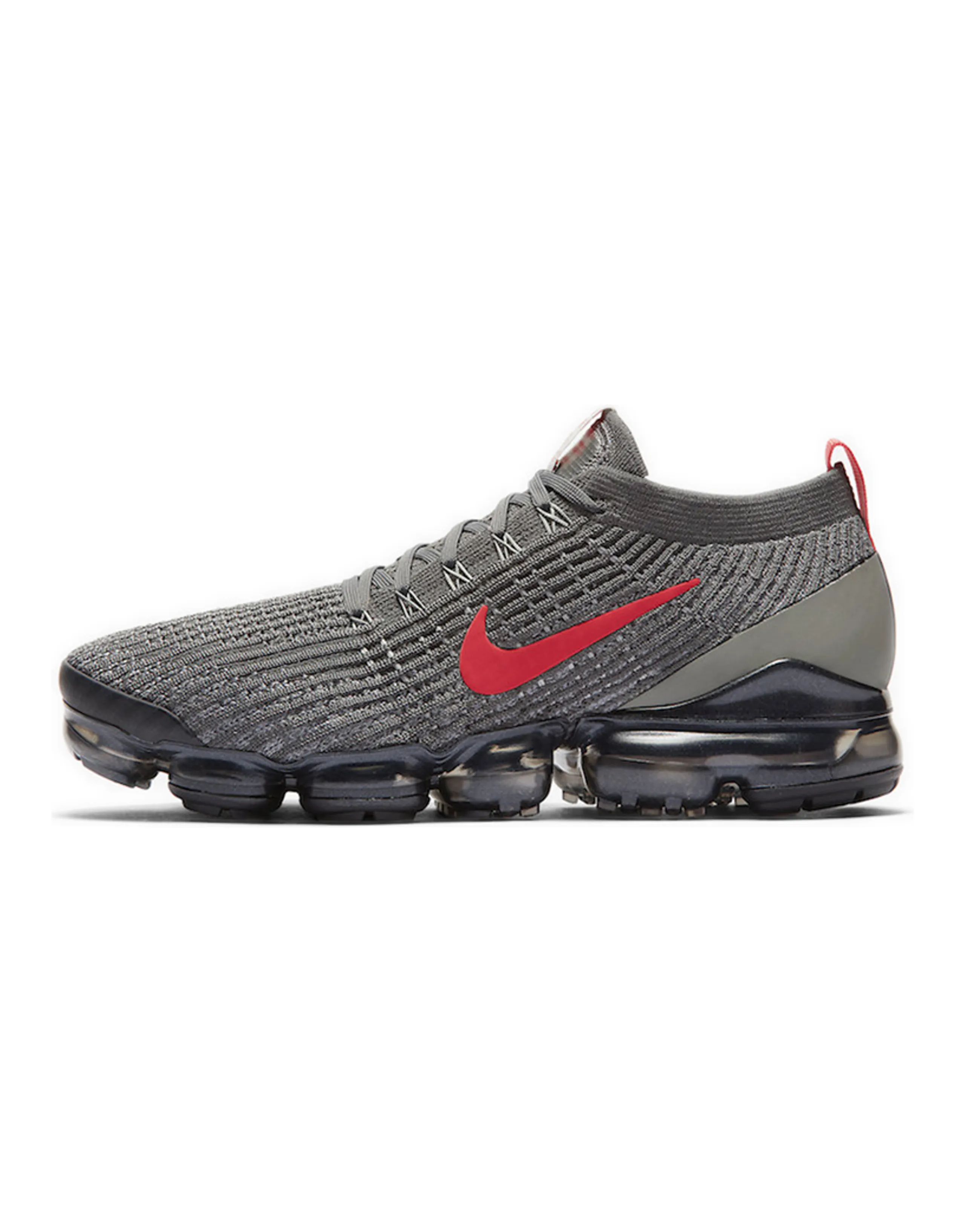 Nike Air VaporMax Flyknit 3 Grey Track Red