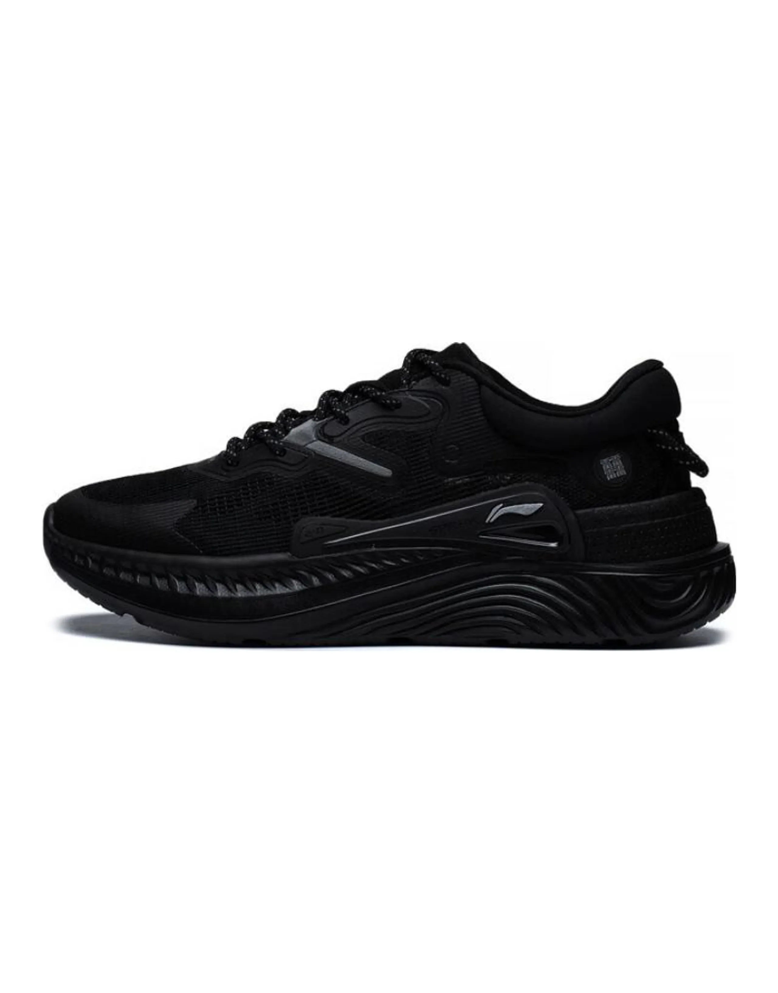 LiNing Spark Lite Anti-Slip And Wear-Resistant Breathable Low-Top Sports Casual Shoes Men's Black