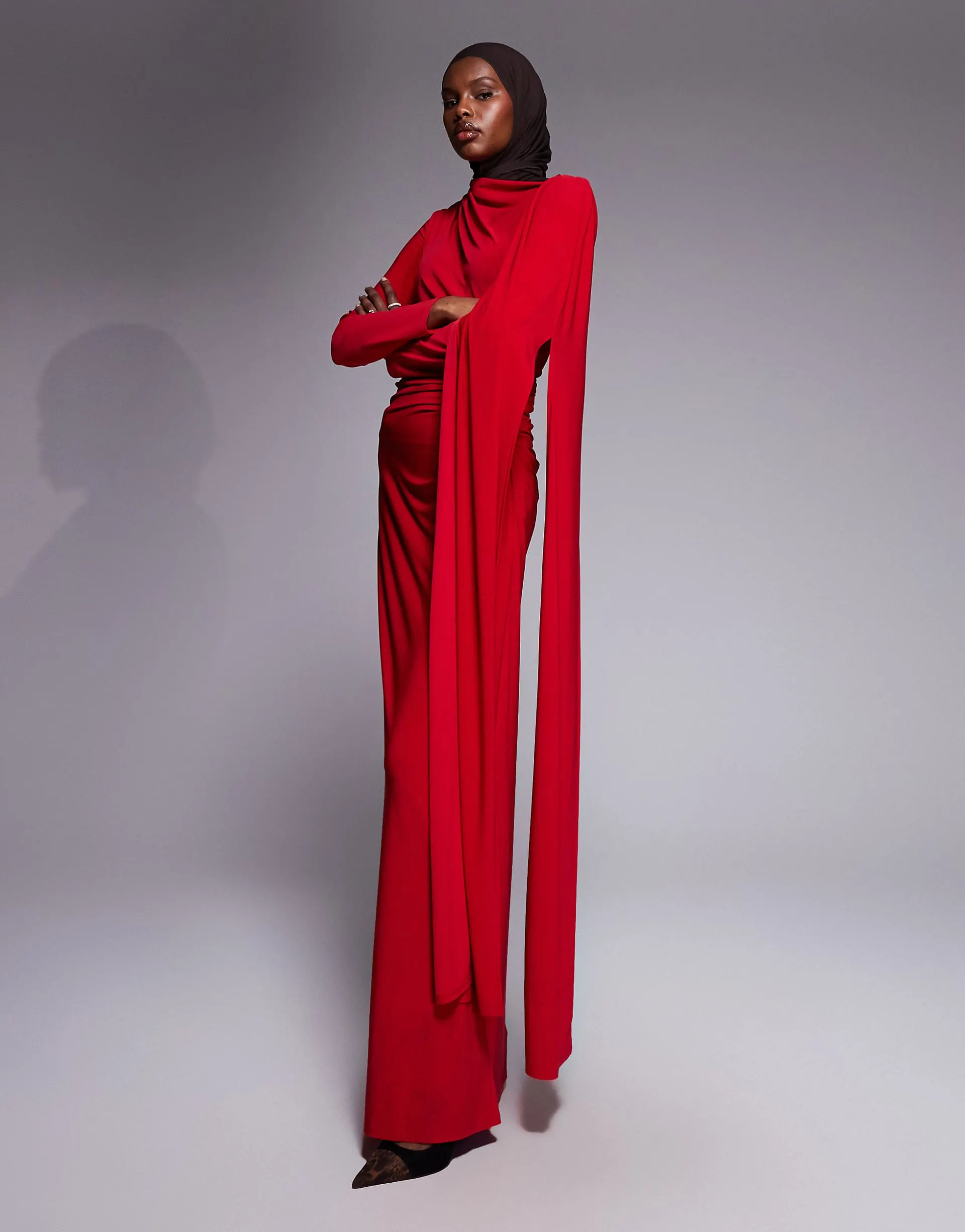 Bright red