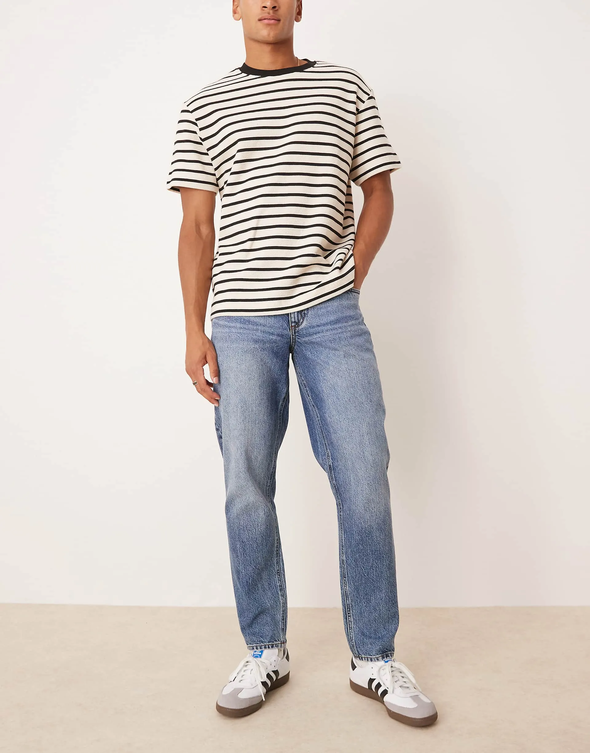 Dark wash blue