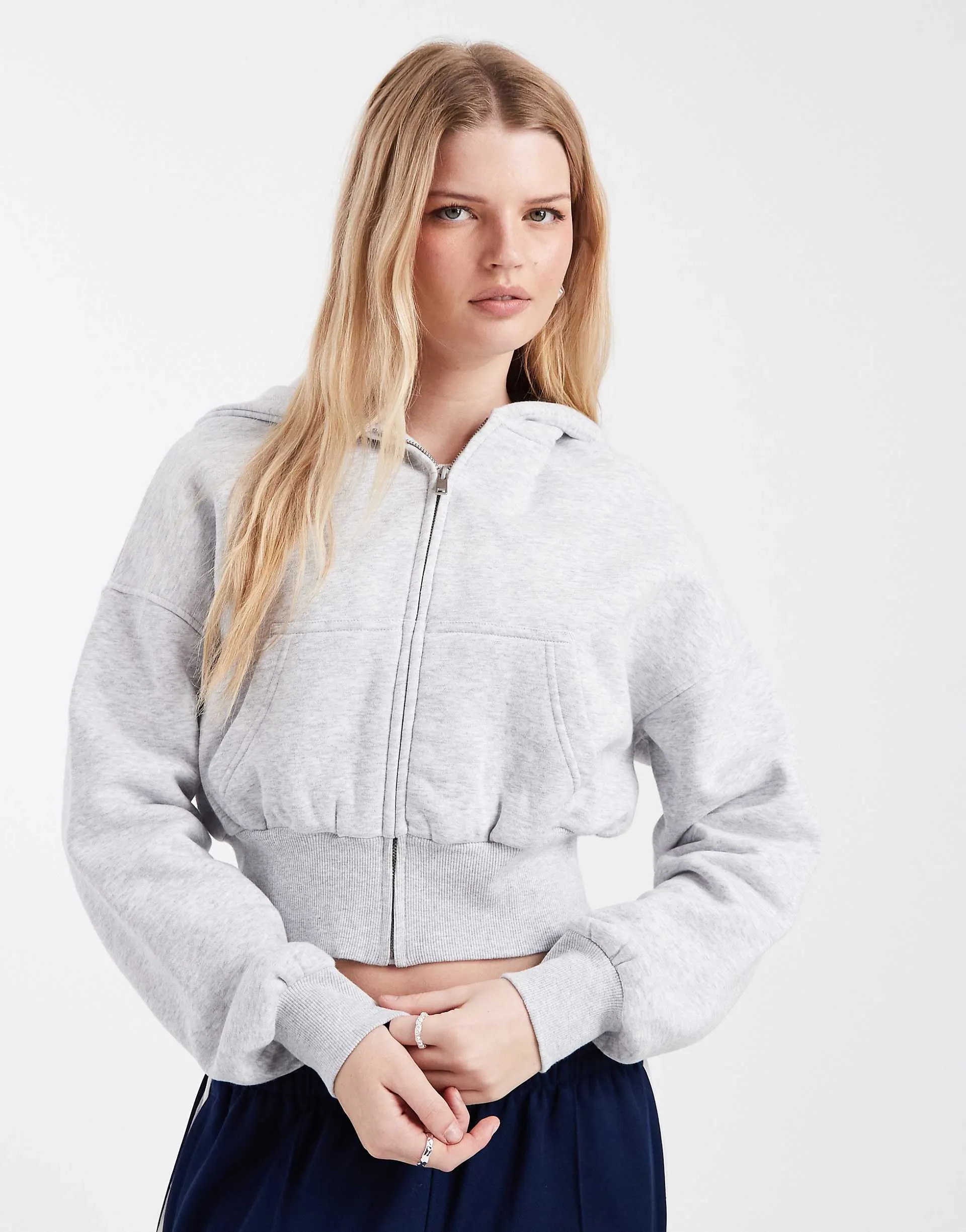 Soft gray heather