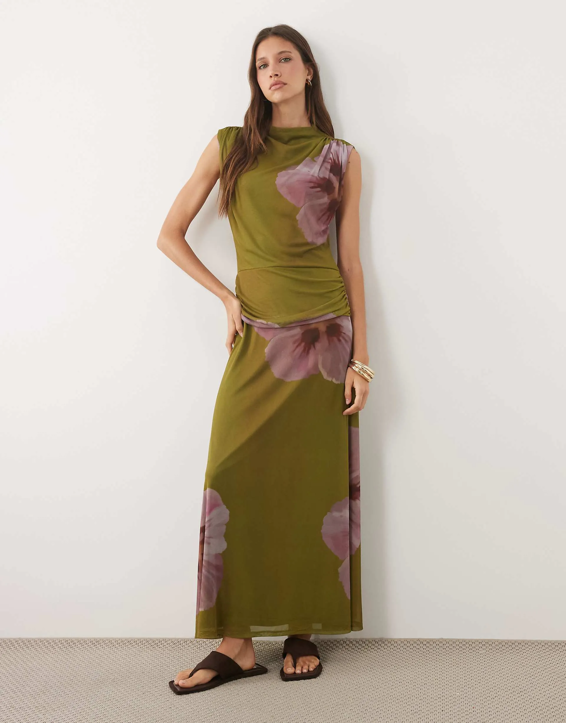 Green floral