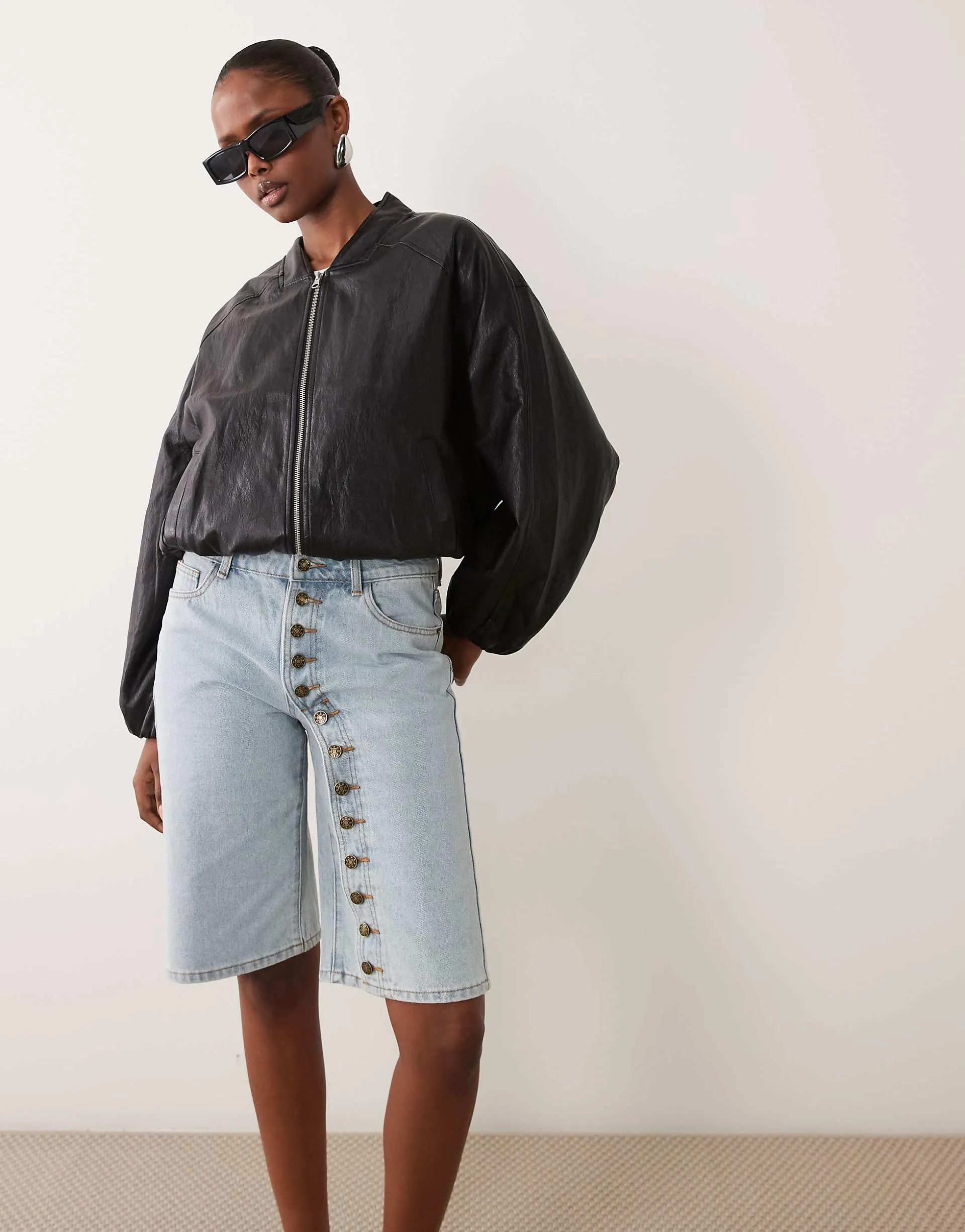 Light wash denim