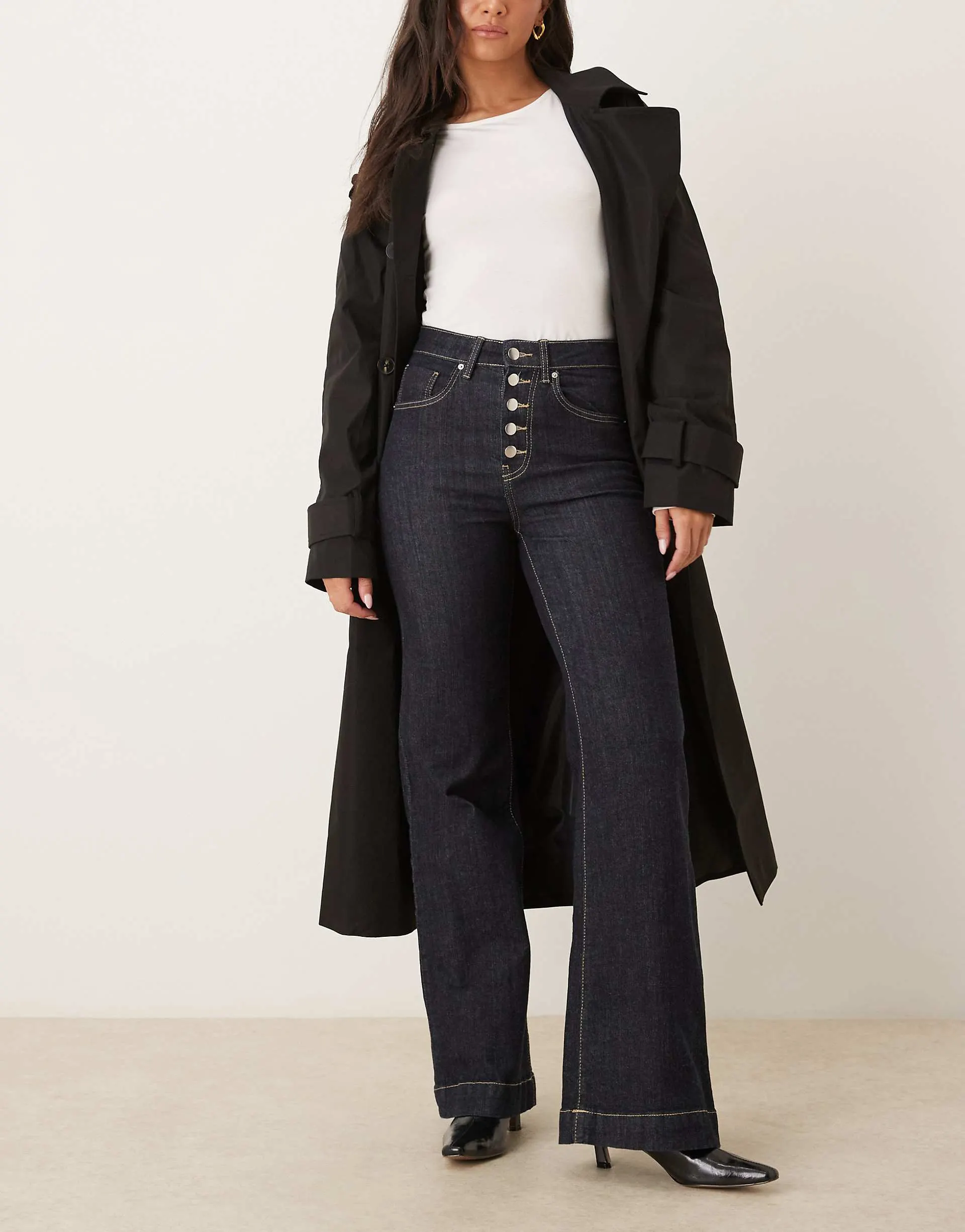 Darkwash indigo blue