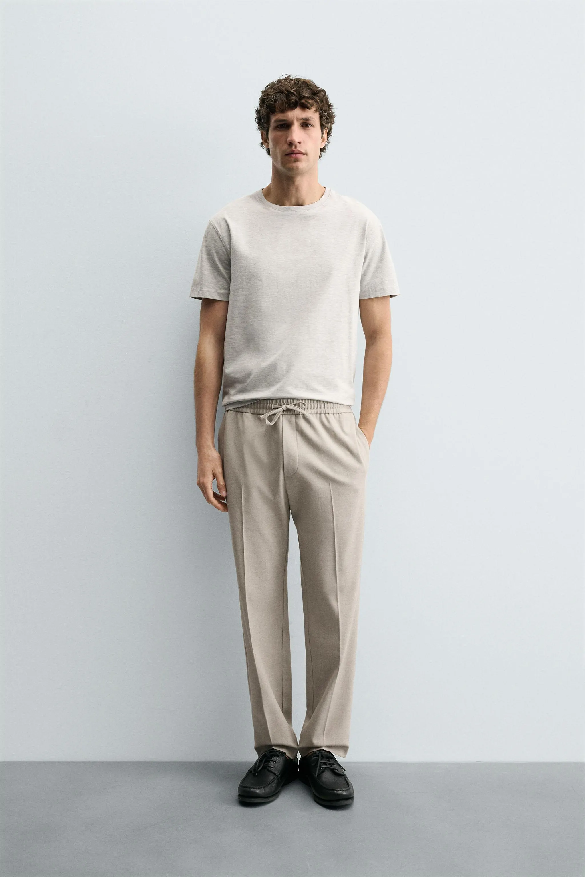 Beige marl