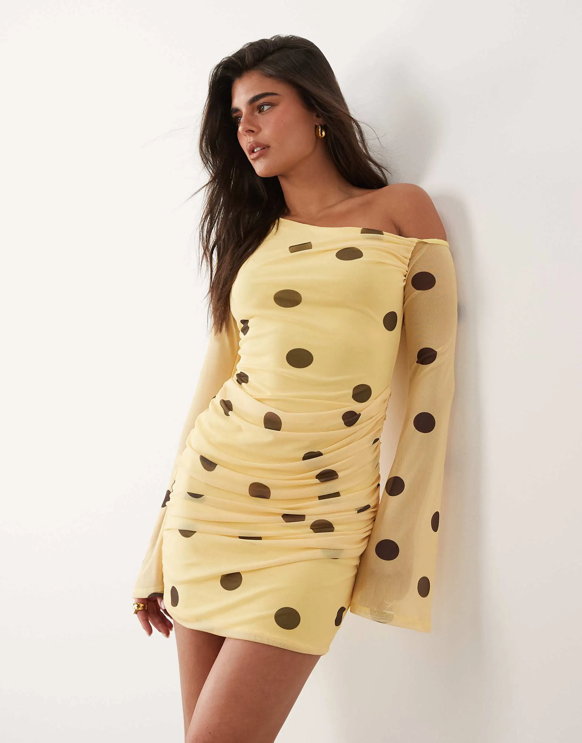 Lemon Polka Dot