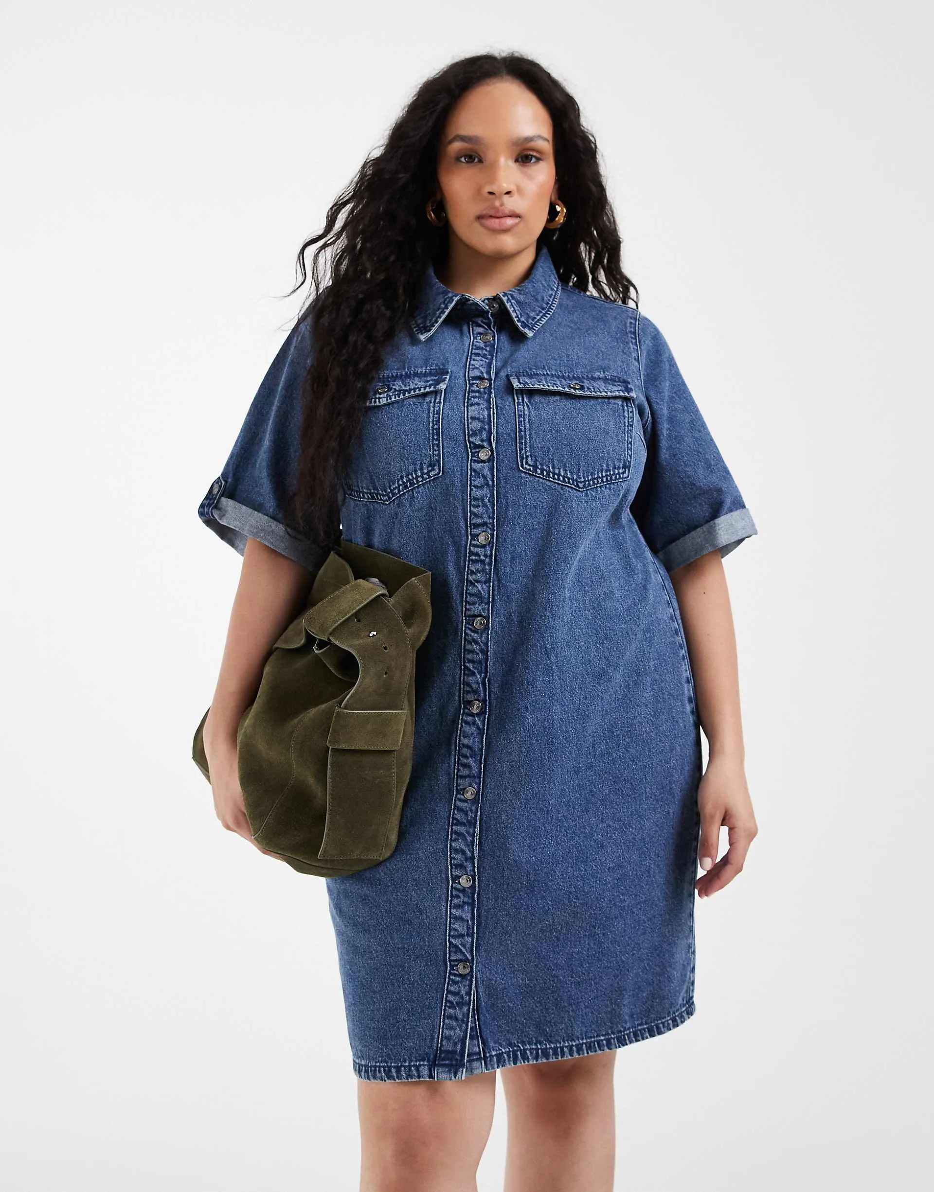 Medium blue denim