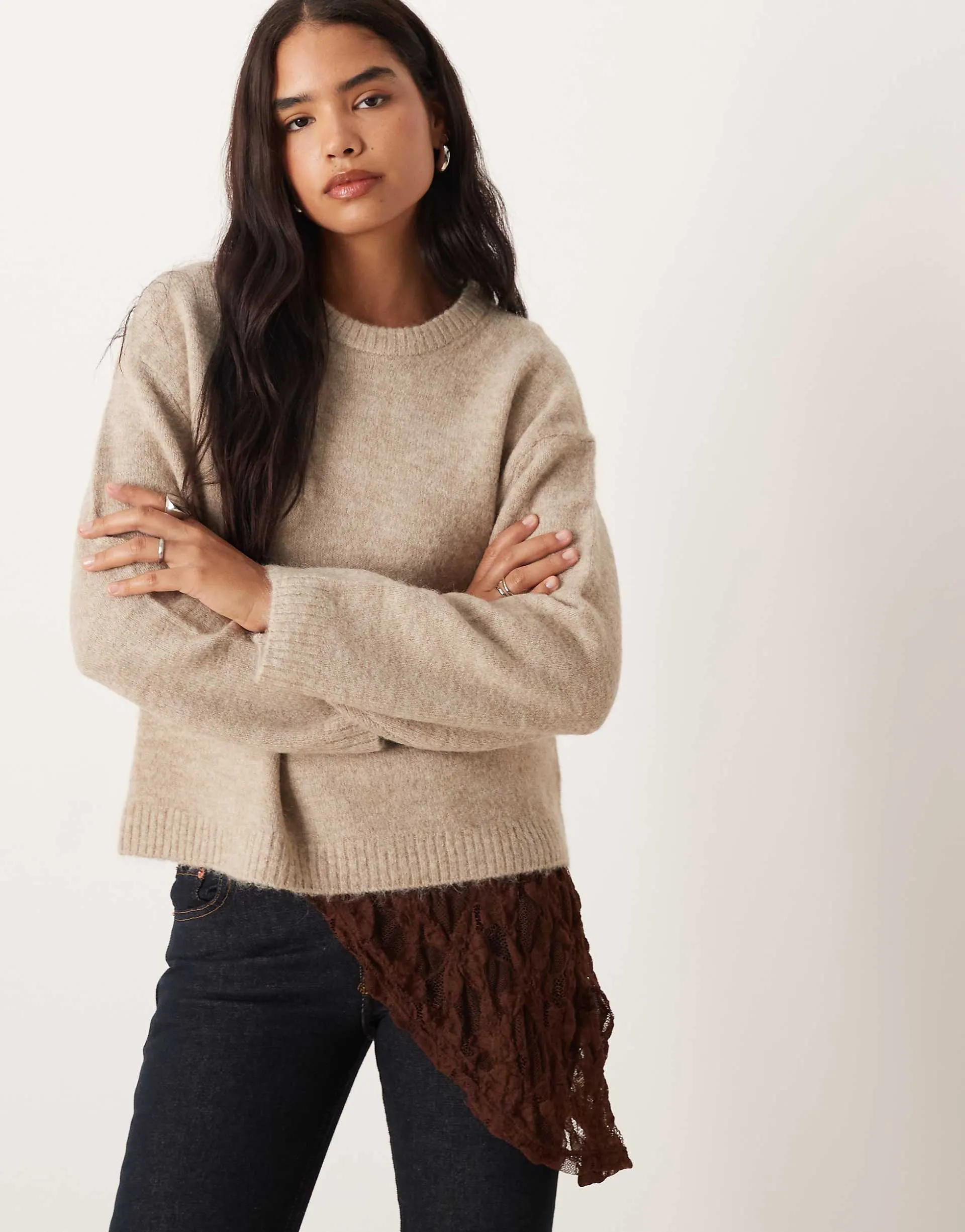Beige melange