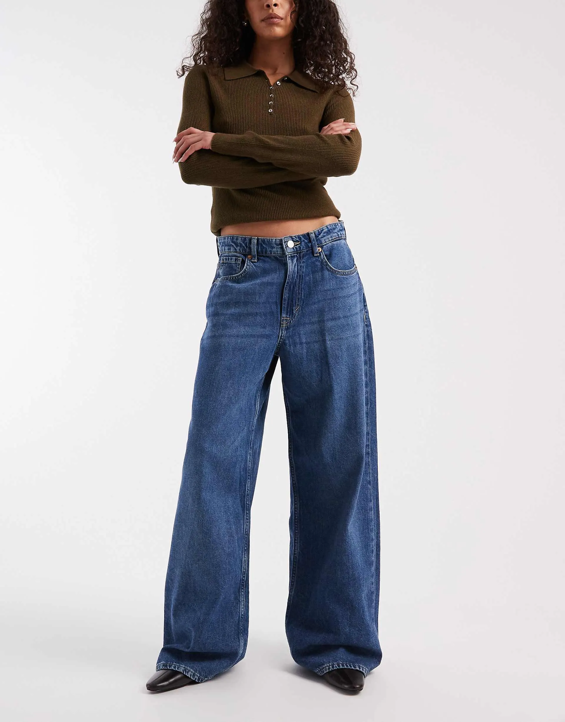 Medium blue denim