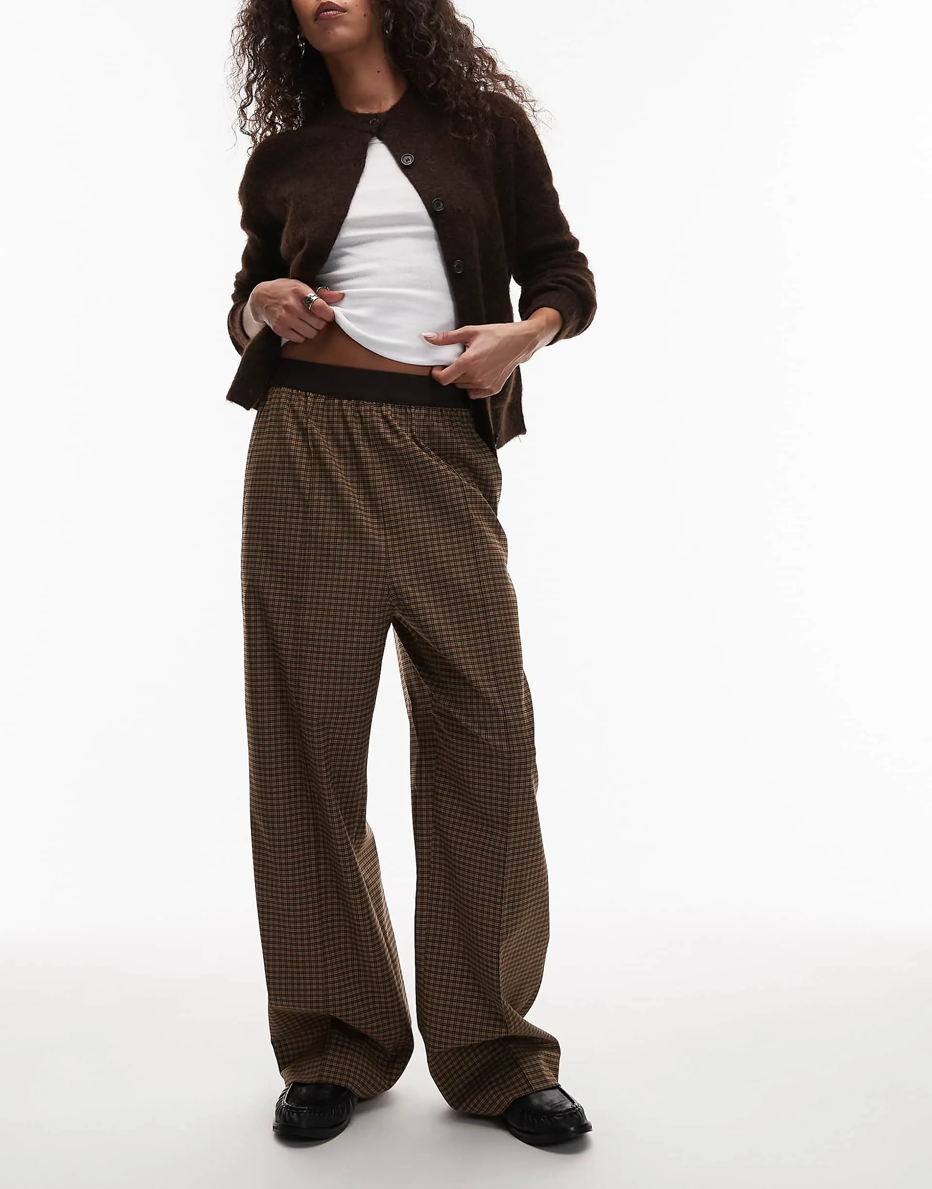 LIGHT BROWN PLAID