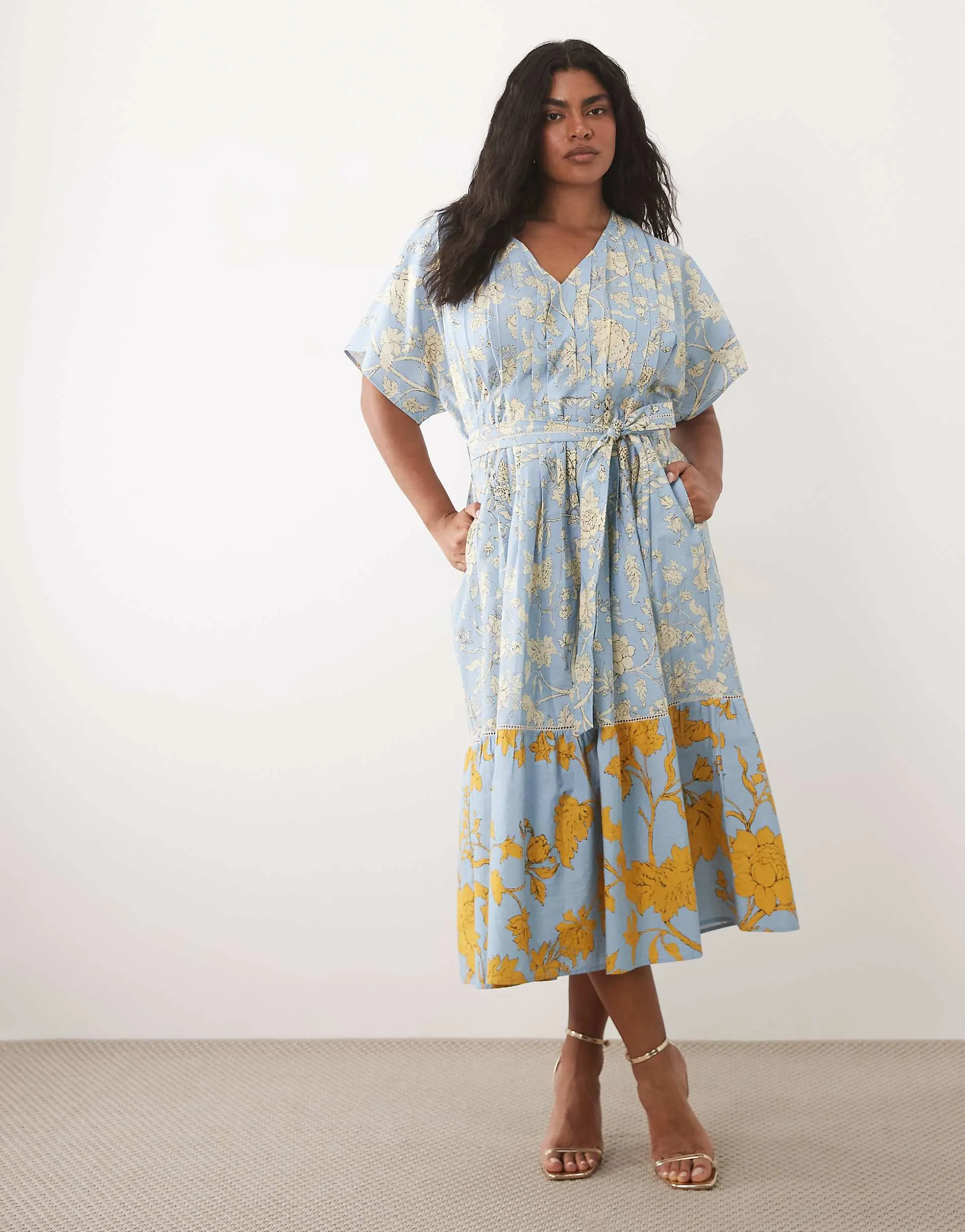 Blue floral