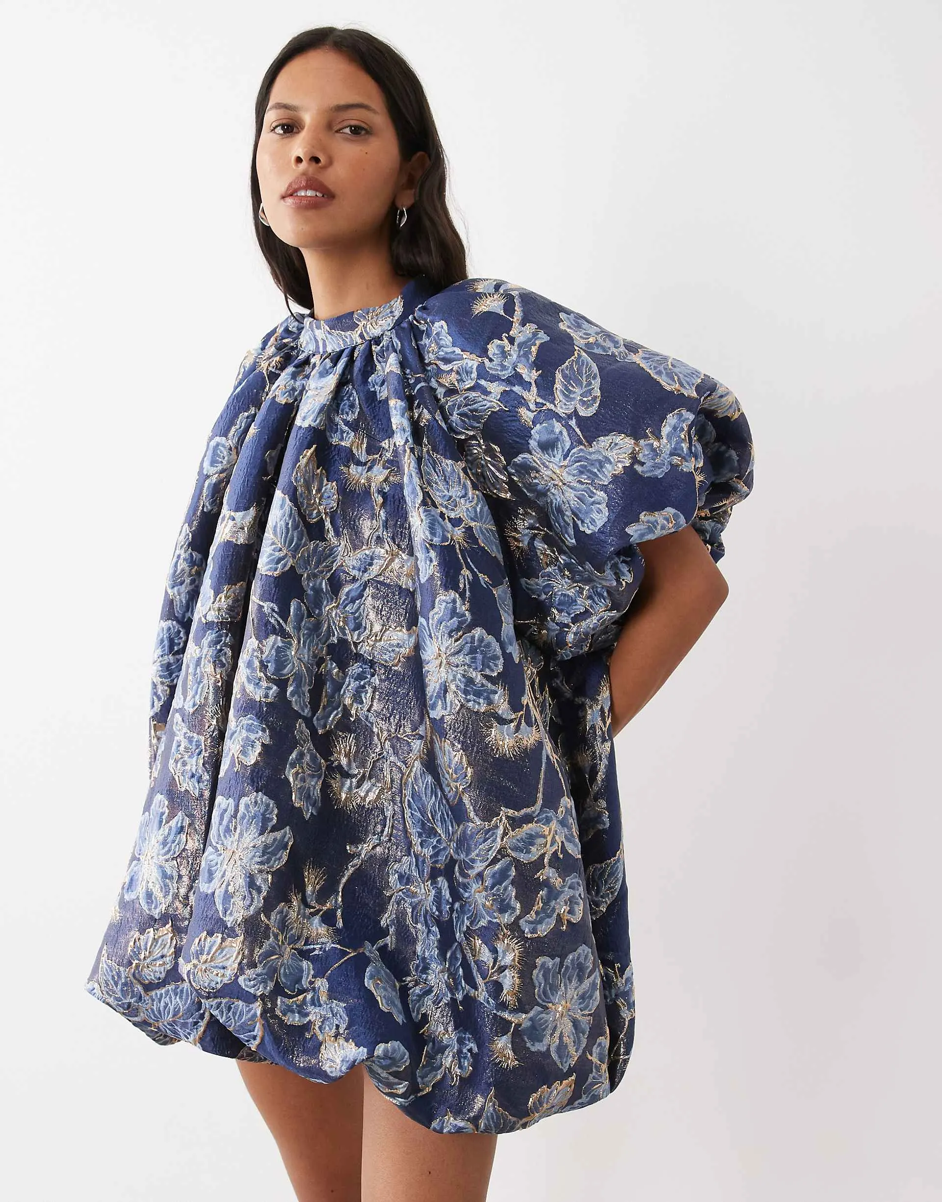 Blue floral